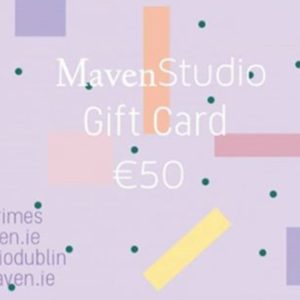MavenStudio gift voucher giftcard hair and beauty Dublin